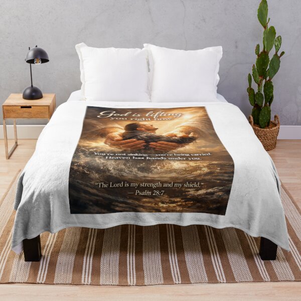 Item preview, God Is Lifting You Right Now — Psalm 28:7 | Faith Wave Ministries designed and sold by MastersDesignNk.