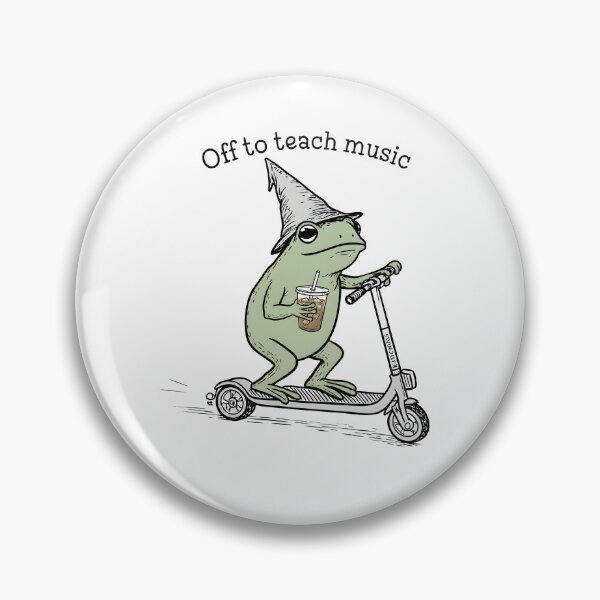 Item preview, Off To Teach Music designed and sold by Poopielandia.