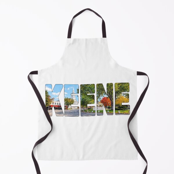 Item preview, KEENE - Cheshire County New Hampshire Central Square White Church designed and sold by Adam Gormley.