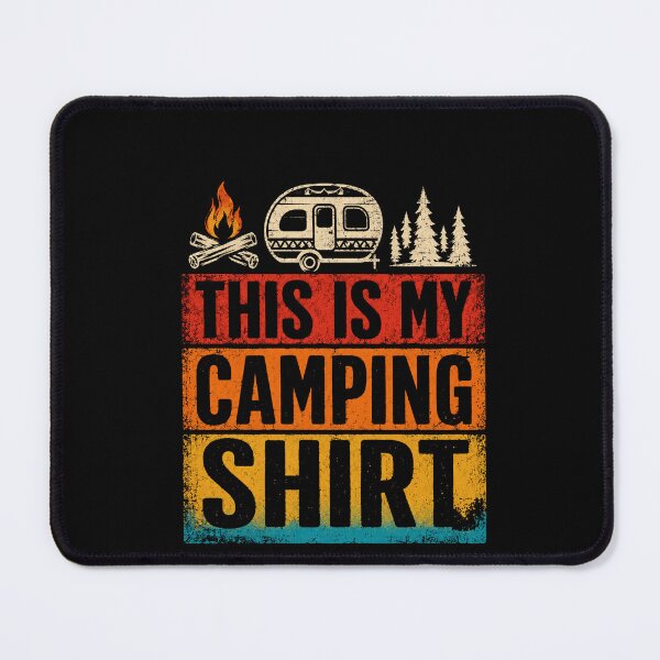 Item preview, This Is My Camping Shirt Funny Camper Outdoor Adventure Graphic designed and sold by msaloyach.