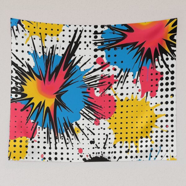 Item preview, Pop Culture Comic Cartoon Colorful Abstract Art Designs designed and sold by DEC02.