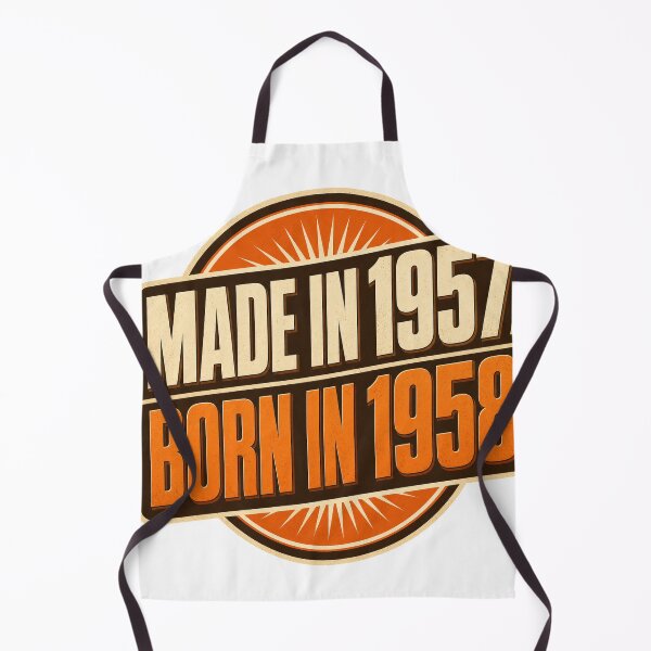 Item preview, Made In 1957 Born In 1958 designed and sold by aihrgdesign.