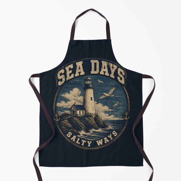 Item preview, Sea Days Salty Ways designed and sold by VINTAGE BY LAMBERTINY .