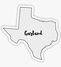 Garland Texas Sticker