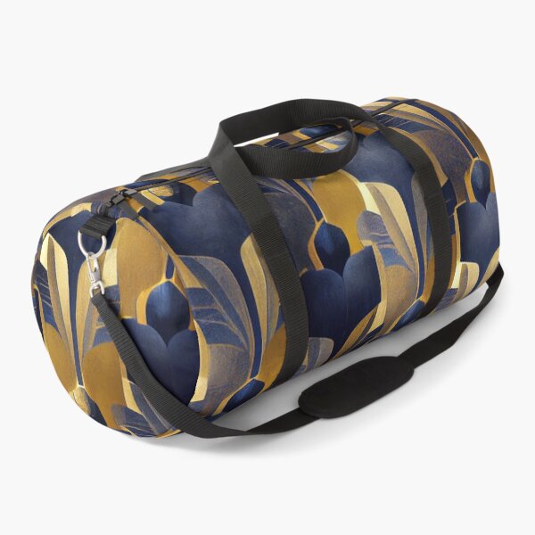 Item preview, Vintage Royal Blue And Golden Art Deco Pattern designed and sold by DEC02.
