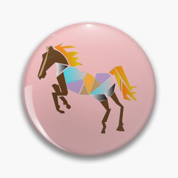 Item preview, Colorful Geometric Horse designed and sold by shaniraespi.