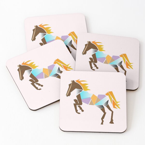 Item preview, Colorful Geometric Horse designed and sold by shaniraespi.