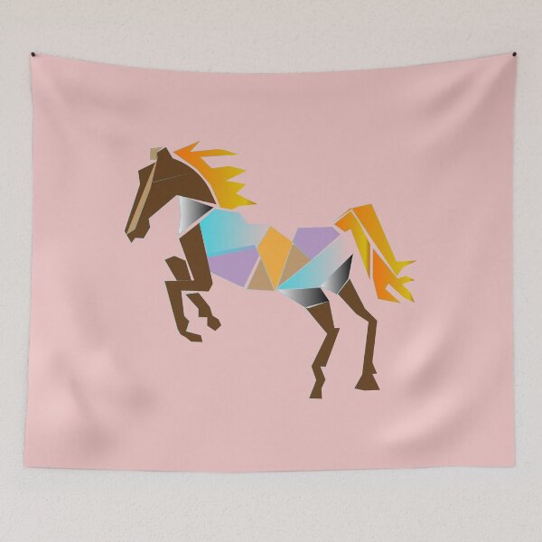 Item preview, Colorful Geometric Horse designed and sold by shaniraespi.