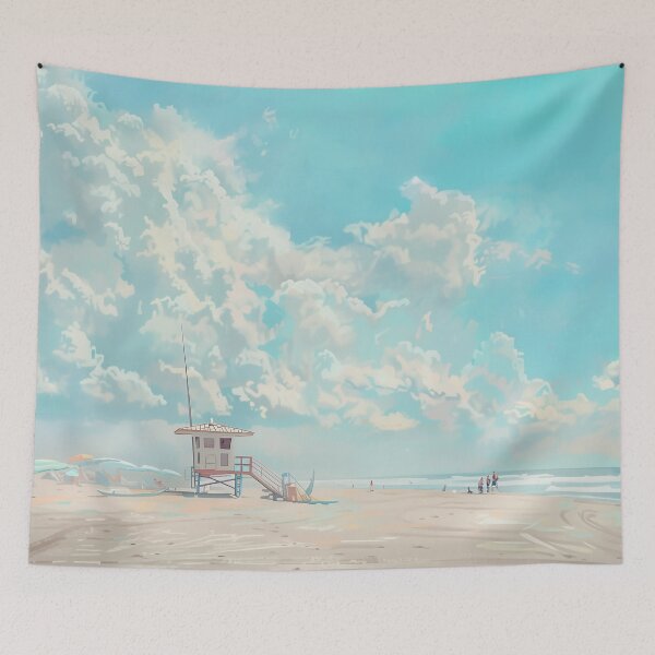 Item preview, A1 Beach  Lifeguard Stand designed and sold by CrumbBumStudio.