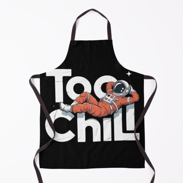 Item preview, Too chill Astronaut designed and sold by BlueHillsJanot.