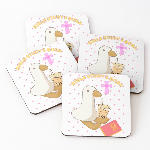 Item preview,  Bible Study and Boba Duck Kawaii designed and sold by PeteandPudge.