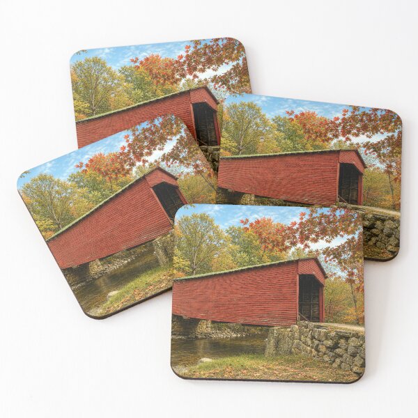 Item preview, Link Farm Covered Bridge designed and sold by gotucoveredart.