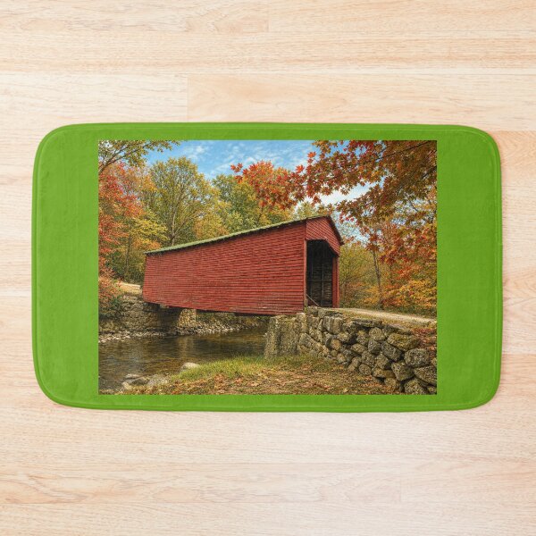 Item preview, Link Farm Covered Bridge designed and sold by gotucoveredart.
