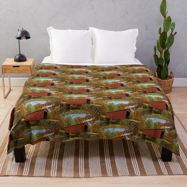Item preview, Link Farm Covered Bridge designed and sold by gotucoveredart.