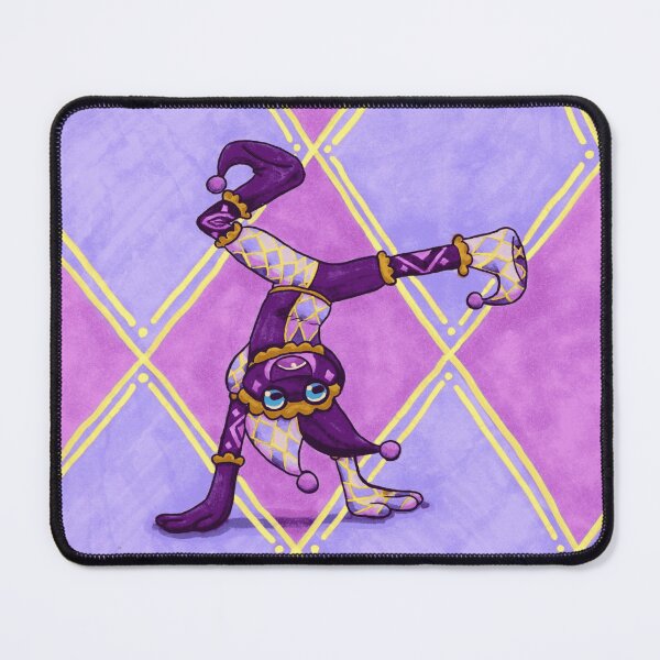 Item preview, Whimsical Purple Jester Frog Harlequin Acrobat designed and sold by Dapper-Frog.