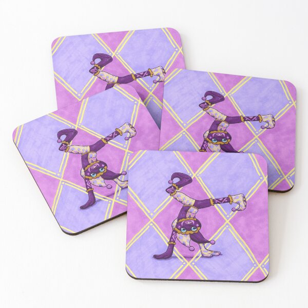 Item preview, Whimsical Purple Jester Frog Harlequin Acrobat designed and sold by Dapper-Frog.