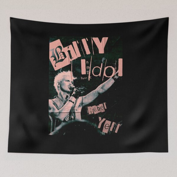 Item preview, Retro 80s Punk Rock Legend Vintage Portrait Art designed and sold by gughh.