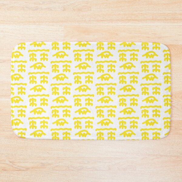 Item preview, Yellow Abstract Doodle Face – Playful Minimalist Character Illustration designed and sold by felipemaldonadoart.