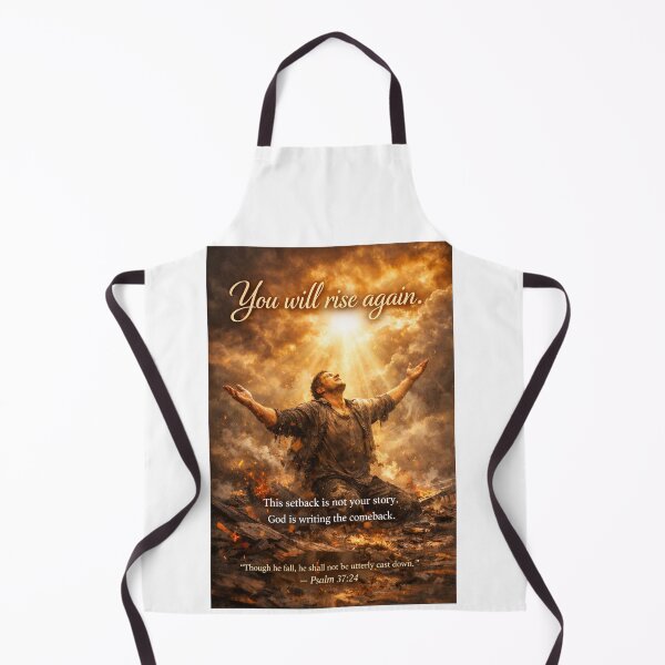 Item preview, You Will Rise Again — Psalm 37:24 | Faith Wave Ministries designed and sold by MastersDesignNk.