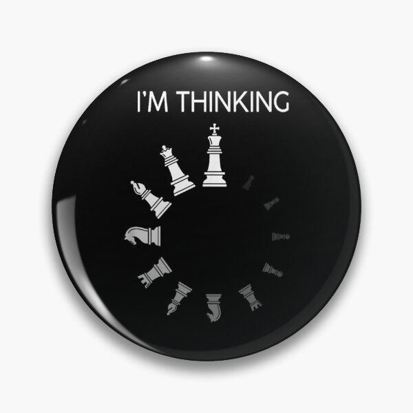 Item preview, Chess Thinking Chess Pieces designed and sold by goombi-creative.