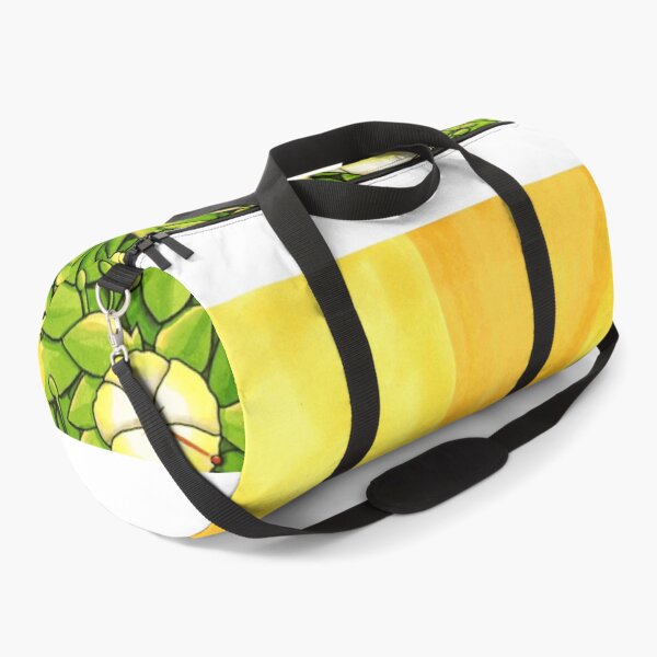 Item preview, Joyful Yellow Frog Jumping in Sunny Flower Field designed and sold by Dapper-Frog.