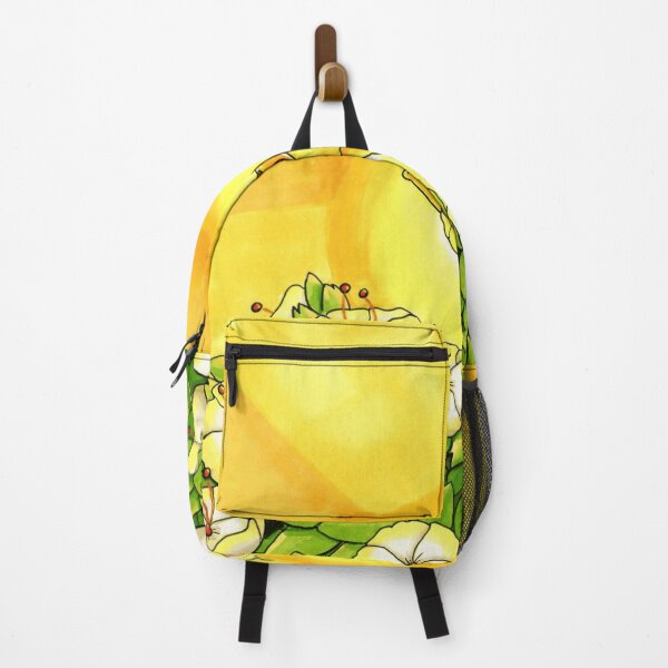 Item preview, Joyful Yellow Frog Jumping in Sunny Flower Field designed and sold by Dapper-Frog.