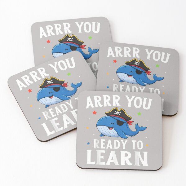 Item preview, ARRR You Ready to Learn Funny Whale Teacher Pirate Day designed and sold by mjohnson9.