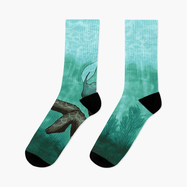 Item preview, Cute Swimming Frog and Tadpole Underwater Pond Art designed and sold by Dapper-Frog.