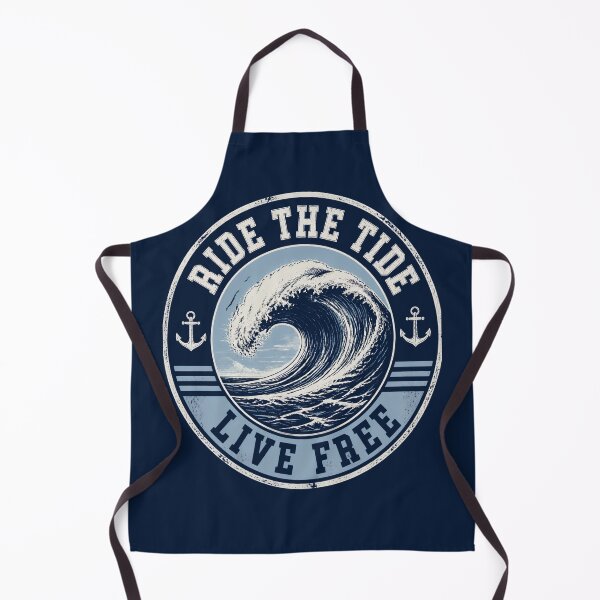 Item preview, Ride The Tide Live Free designed and sold by VINTAGE BY LAMBERTINY .