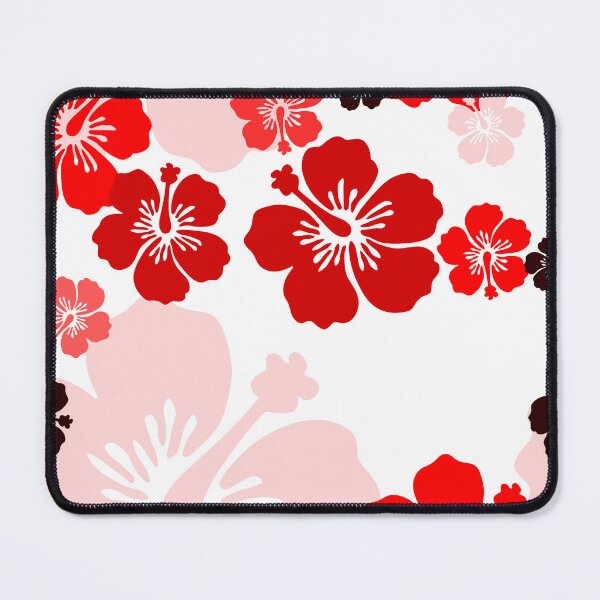 Item preview, Red Hibiscus floral pattern by RKTOPIC  designed and sold by RKTopic.