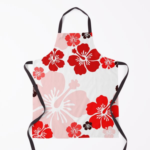 Item preview, Red Hibiscus floral pattern by RKTOPIC designed and sold by RKTopic.