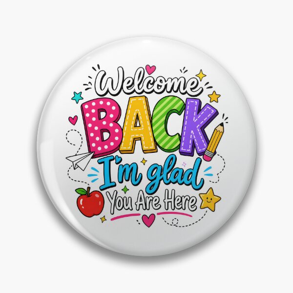 Item preview, Welcome Back To School I'm Glad You Are Here Teacher designed and sold by Poopielandia.