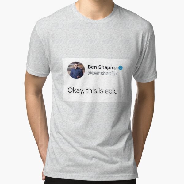 Ben Shapiro Meme T Shirts Redbubble - roblox ben shapiro shirt