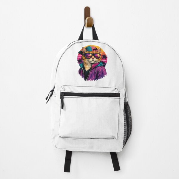 Item preview, Retro Vaporwave Cat designed and sold by VerdePegajoso.