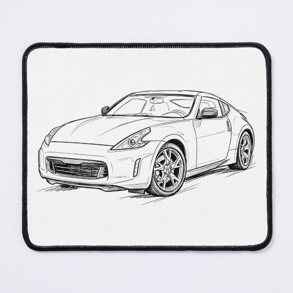Item preview, Nissan 370Z – Sports Car Sketch designed and sold by Automotive Art by Greg.