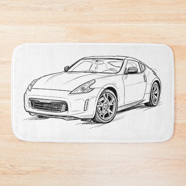 Item preview, Nissan 370Z – Sports Car Sketch designed and sold by Automotive Art by Greg.