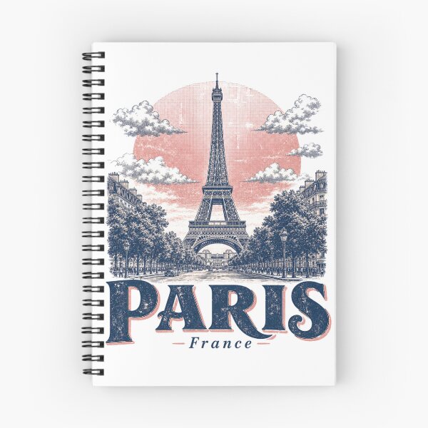 Item preview, Paris France designed and sold by GrooveAndGlow.