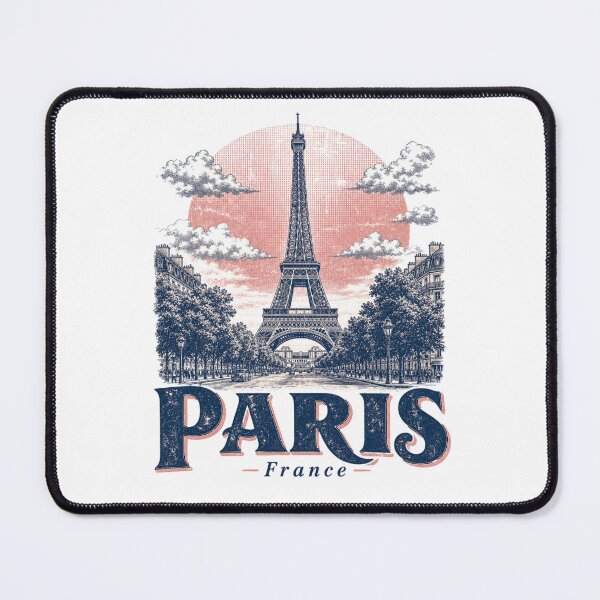 Item preview, Paris France designed and sold by GrooveAndGlow.