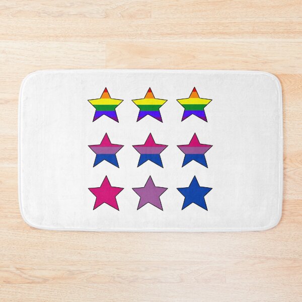 Item preview, Bisexual pride stars ☆ designed and sold by xSt4rdustxart.