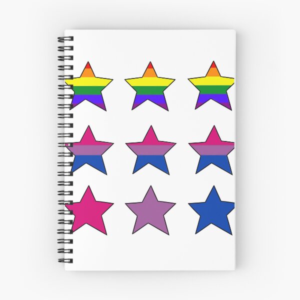 Item preview, Bisexual pride stars ☆ designed and sold by xSt4rdustxart.