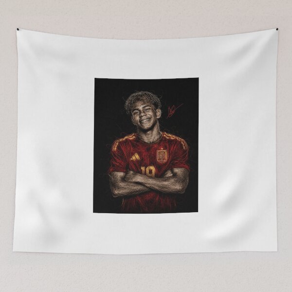 Item preview, Lamine Spain World Cup Classic T-Shirt designed and sold by oganespegenh.