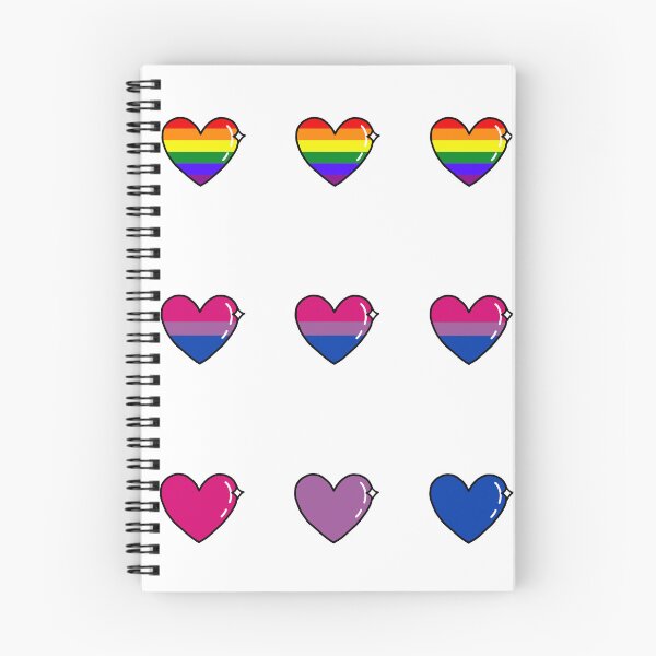 Item preview, Bisexual pride hearts ♡ designed and sold by xSt4rdustxart.