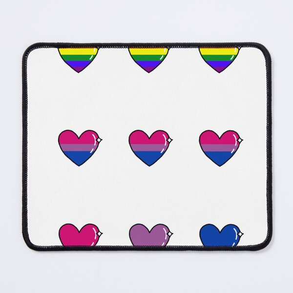 Item preview, Bisexual pride hearts ♡ designed and sold by xSt4rdustxart.