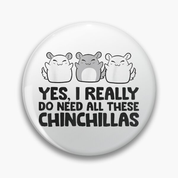 Item preview, Chinchilla Funny Quotes designed and sold by goombi-creative.