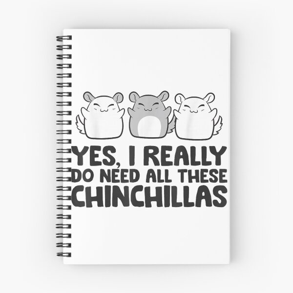 Item preview, Chinchilla Funny Quotes designed and sold by goombi-creative.