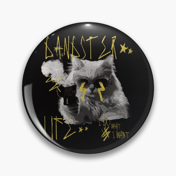 Item preview, Gangster Cat MEME FUNNY designed and sold by delllsdesigns.