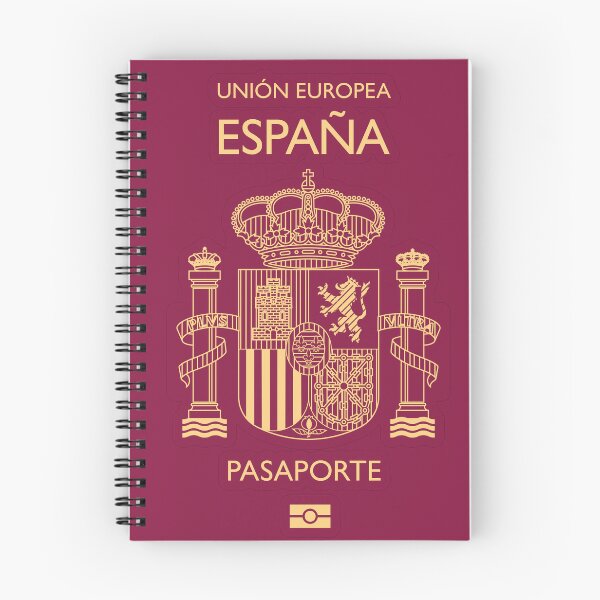 Item preview, Spanish Passport Inspired Design – España Burgundy Gold designed and sold by StepInShirts.