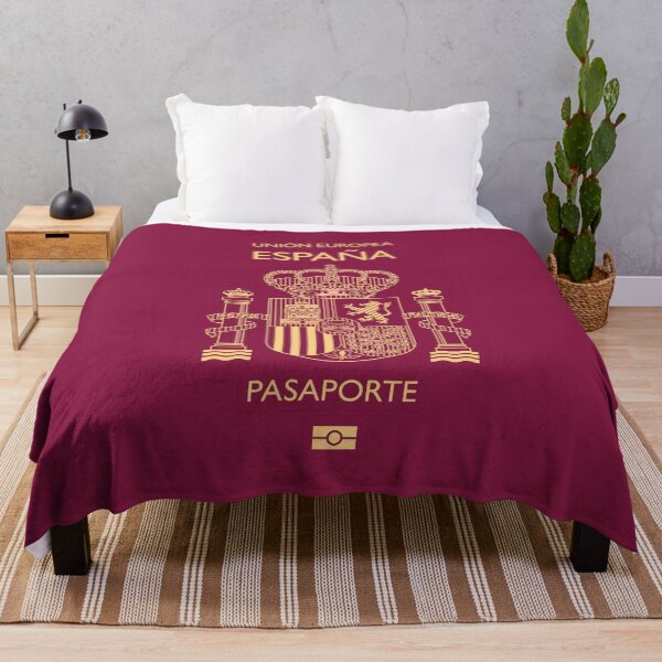 Item preview, Spanish Passport Inspired Design – España Burgundy Gold designed and sold by StepInShirts.