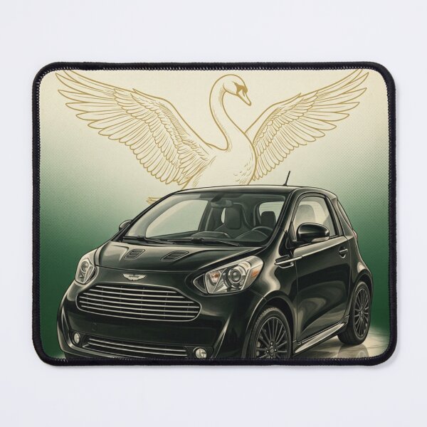 Item preview, Aston Martin Cygnet Art Deco Style Swan Advert designed and sold by Dimensionality.