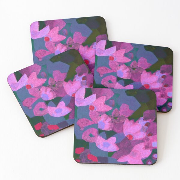 Item preview, " Magenta Water Flowers" by Jenette Hewitt Art JKH63 designed and sold by Jenette Hewitt Art.